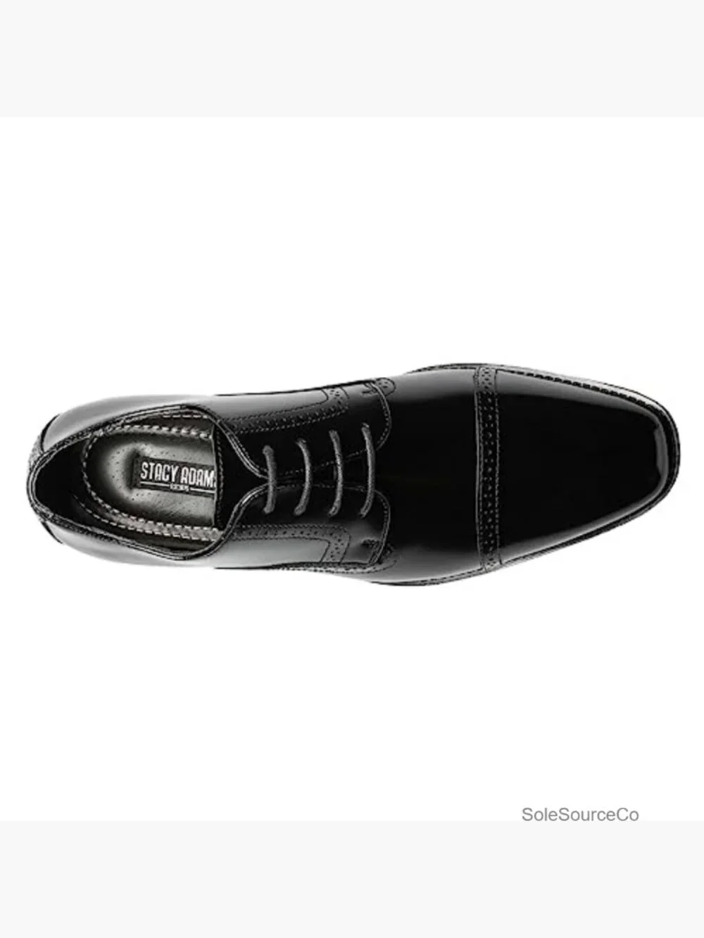 Cap Toe Oxford Slip Resistant Lace Up Dress Shoe Men's